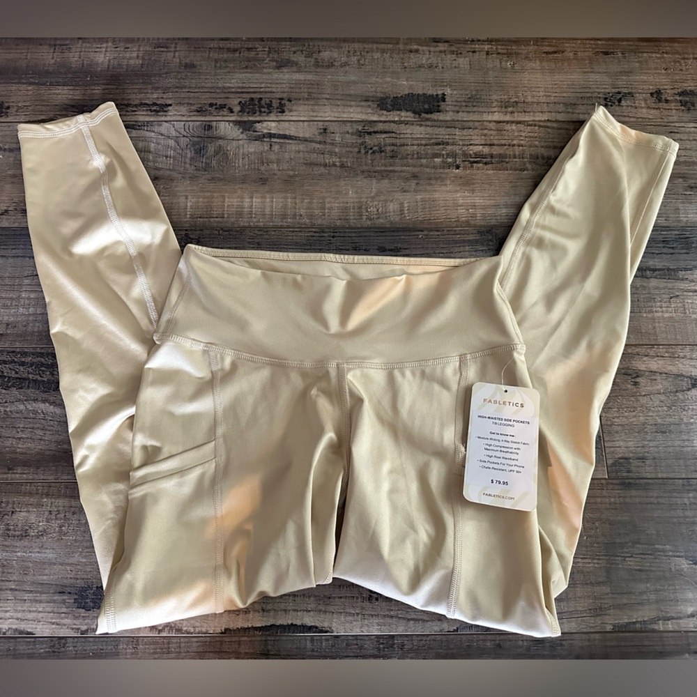 Gold Fabletics Leggings with Pockets - Highrise